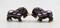 Ceramic Black Bull with Gold Accents Salt And Pepper Shakers, Home Décor, Gift for Her, Gift for Mom, Kitchen Décor